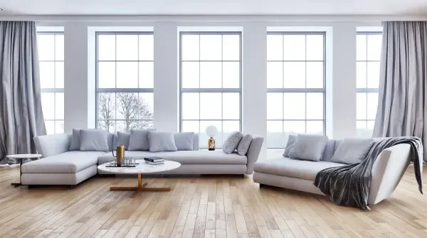 Hardwood Floors in Living Room